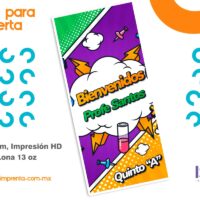 Lona para puerta Profe Santos