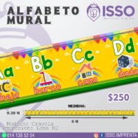 Alfabeto mural CRAYOLA