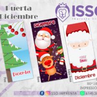 Lona para puerta Navidad 2