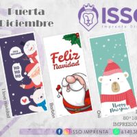 Lona para puerta Navidad 1