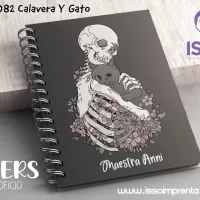 082 Calavera Y Gato