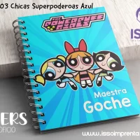 103 Chicas Superpoderoas Azul