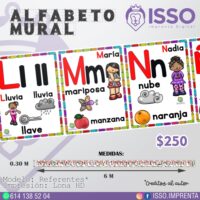 Alfabeto mural REFERENTES